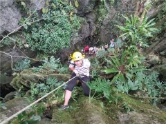 仙安石林懸崖速降